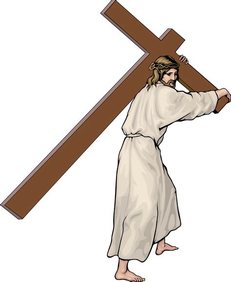free stations of the cross clipart